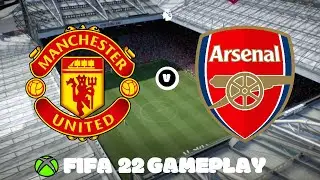 Manchester United v Arsenal | FIFA 22 Gameplay | Premier League | Gameweek 6
