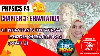 Physics F4 KSSM I 3.1 Newton's Universal Law of Gravitation Part 3
