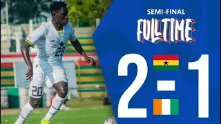 🔴LIVE FROM TOGO: GHANA 🇬🇭 VS IVORY COAST 🇨🇮 - WAFU ZONE B TOURNAMENT SEMI FINAL