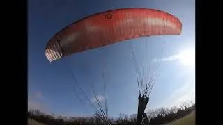 How I Try To Catch Thermal Lifting Paramotor Practice!!