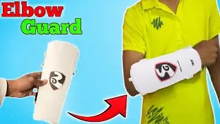 How to make Cricket Elbow Guard From Cardboard | Cricket Arm Guard | Easy Making Cricket Arm Guard