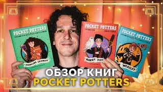 Обзор серии книг Pocket Potters: Гарри Поттер, Гермиона Грейнджер и Рон Уизли #гаррипоттер