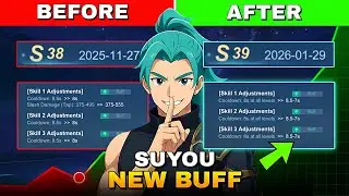 NEW BUFF Suyou is BROKEN?!😱 100% Auto Win Streak in Solo Rank!!