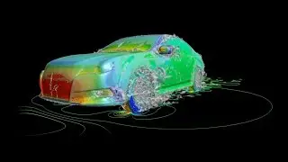 Automotive Aerodynamics Simulation Using a Supercomputer #DigInfo
