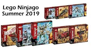 Lego Ninjago Summer 2019 - All cool Parts and Pieces