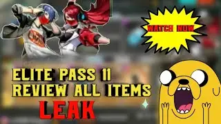 ELITE PASS SEASON 11 ALL ITEMS REVIEW 🤔