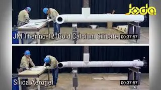 Industrial Pipe Insulation Installation_ Thermo-12 Gold Calcium Silicate vs Silica Aerogel
