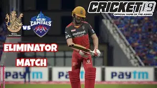 IPL 2021 RCB v DC Eliminator Match | Cricket 19 PC Gameplay 1080P 60FPS