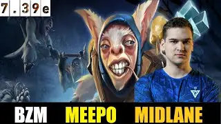 🤯 BZM [MEEPO] MID 7.39e - DOTA 2 HIGHEST MMR MATCH#dota2   #dota2gameplay