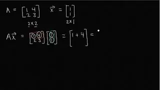 Eigenvectors and Eigenvalues