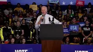 Biden, Trump appeal to fear in final midterm rallies