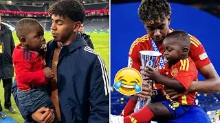 Lamine Yamal's Little Brother Funny Moments 😂