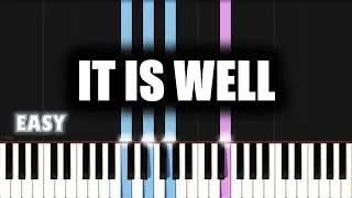 Hlengiwe Mhlaba -  It is Well | EASY PIANO TUTORIAL by SA Gospel Piano