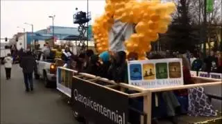 AK Child & Family's float in the 2015 Fur Rondy parade