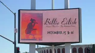 Billie Eilish Happier Than EverTour Marquee Kia Forum Los Angeles California USA October 19, 2022