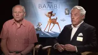 Jimmy Martin talks to the original voices of Bambi and Thumper