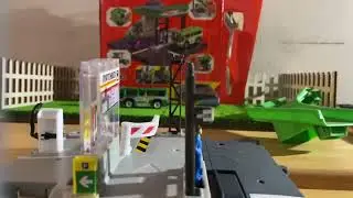 Matchbox Bus Station Playset unboxing & assembly #matchbox #busstation