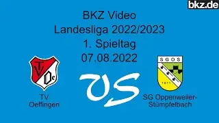 Fußball-Landesliga: TV Oeffingen - SG Oppenweiler/Strümpfelbach