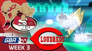 Pokemon GBA S5W3 - San Francisco Arcaniners (1-1) vs Cincinnati Loudreds (0-2)