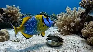 Triggerfish Guarding Nest | Free To Use