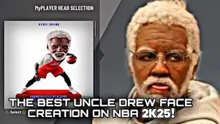 UNCLE DREW X KYRIE IRVING SIMILARITY FACE CREATION TUTORIAL UPDATED *NEW* ON NBA 2K25 (CREATIVE 🎨🥋)