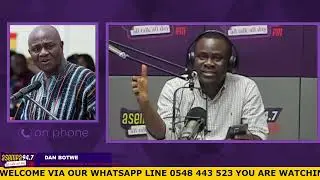 DAN BOTWE SPEAKS ON SEEMING FEUD BETWEEN HIM AND NAA TORSHIE (3-8-23)