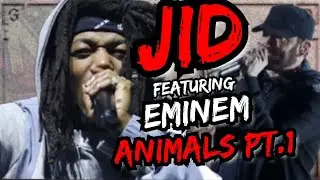JID - Animals (Pt.1) ft. Eminem (Reaction)