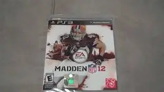 Madden NFL 12 Unboxing (PS3)