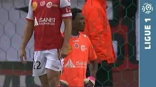 Goal Anthony WEBER (5' csc) - Stade de Reims - EA Guingamp (1-1) - 2013/2014