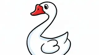 Easy swan drawing... 🦢🦢||Easy swan drawing ||Drawing swan step by step||Easy swan drawing.. 🦢