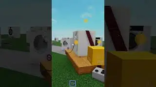 brutal washing machine destruction  #roblox
