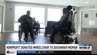 Woman receives new power wheelchair thanks to local nonprofit