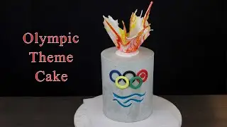 Olympic Theme Cake