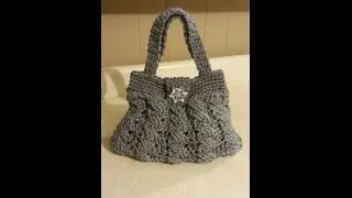 How to Crochet a Purse - Cable Stitch Purse Tutorial
