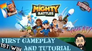 Mighty Battles First Try and Victory: Epic Gameplay and tutorial *gr8t game*