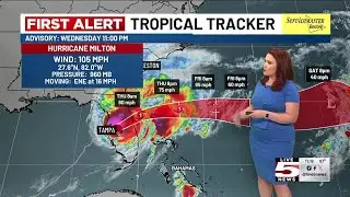 VIDEO: Cat. 3 Milton makes landfall in Florida; part of SC under tropical storm warning