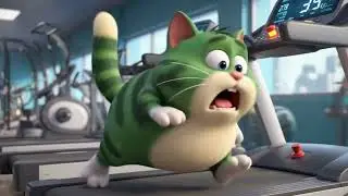 Bubu the cat decided to hit the gym… and here’s how it ended