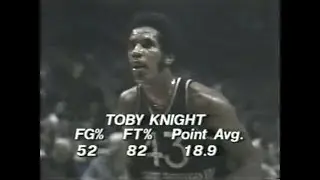 Toby Knight (27pts/3blks) vs. Bullets (1980)