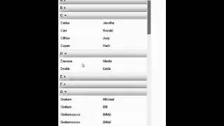 List Group Show Hide jQuery