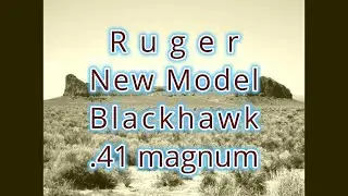 Ruger Blackhawk 41 mag revolver - Cast bullet loads