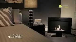 Anywhere Fireplace - Tribeca II Model Bio-Ethanol Ventless Fireplace