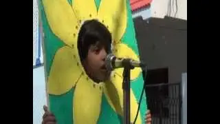 FANCY DRESS CLASS 2 STUDENT MALIHA SULTANA AS SUNFLOWER