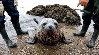Ghayal Seal Ki Zindagi Bachane Ki Koshish 🐬💔 | Real Animal Rescue Story 🙏