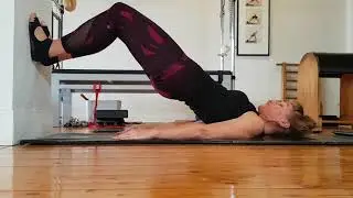 Pelvic Curl with feet on wall - Rebecca Divjak