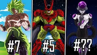 Top 10 Best Villains In Dragon Ball!!!!