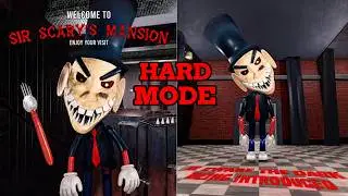 SIR SCARY'S MANSION (SCARY OBBY) HARD MODE! roblox Gameplay Walkthrough No Death 4K