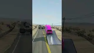 Jump with sport Cars &ndash; Insane Crash Test!