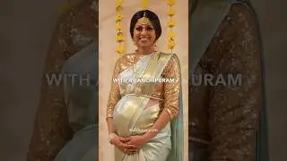 The Perfect Pearl Waist Chain 🥰 | Waist Chain Designs | How to drape a saree perfectly | #shorts