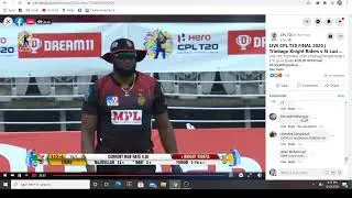 LIVE CPL T20 FINAL 2020 | Trinbago Knight Riders v St Lucia Zouks #CPL20 #CPLFinal