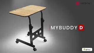 Portronics My Buddy D Wood Portable Laptop Table| Corporate Gift Ideas | Best Corporate Gifts